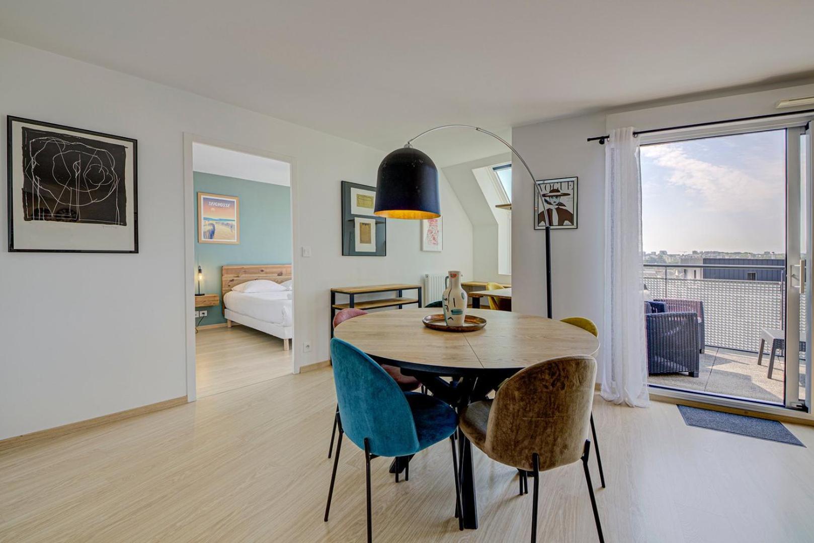 Le Maginot, T4 De Standing, Terrasse Et Parking Apartman Rennes Kültér fotó
