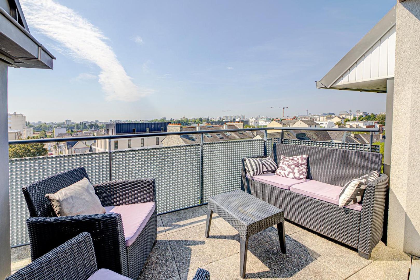 Le Maginot, T4 De Standing, Terrasse Et Parking Apartman Rennes Kültér fotó