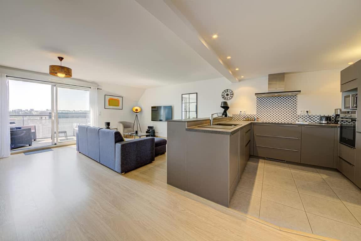Le Maginot, T4 De Standing, Terrasse Et Parking Apartman Rennes Kültér fotó