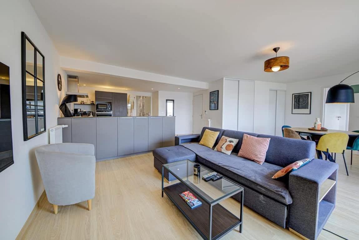 Le Maginot, T4 De Standing, Terrasse Et Parking Apartman Rennes Kültér fotó